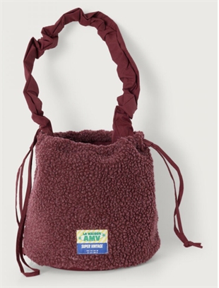 American Vintage - Hoktown taske - Burgundy melange